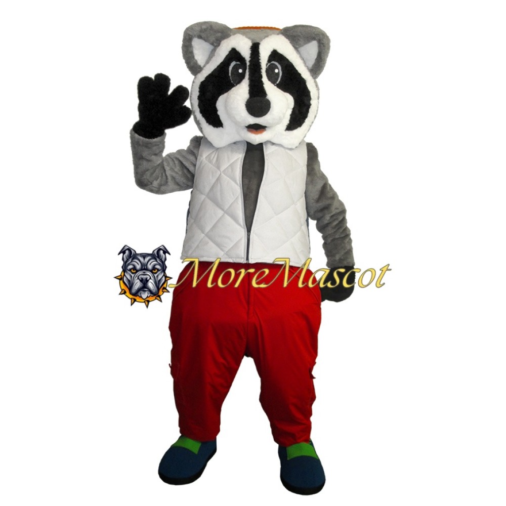 Adult Cute Raccoon Mascot Costume