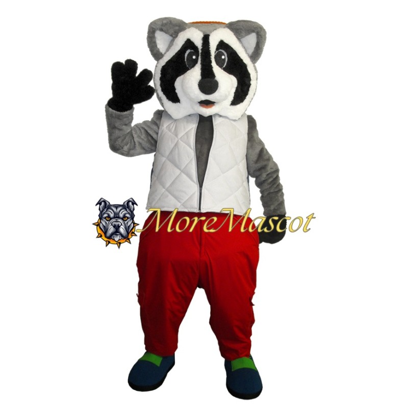 Adult Cute Raccoon Mascot Costume