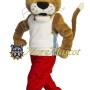 Swimming Leopard Mascot Costume