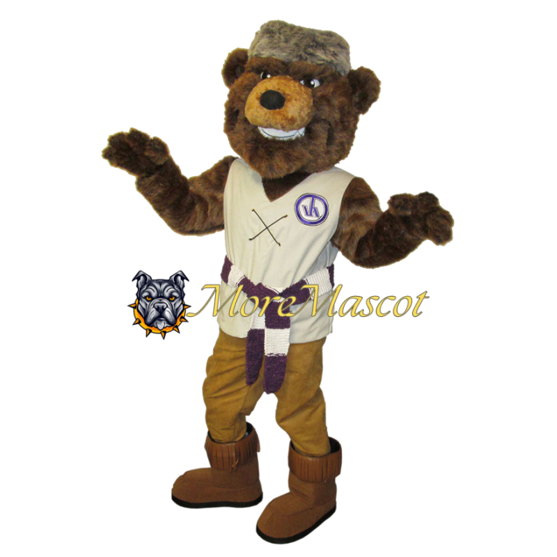 Highlander Bear Mascot Costume