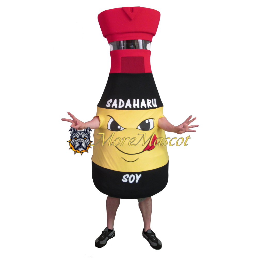 Soy Sauce Mascot Costume