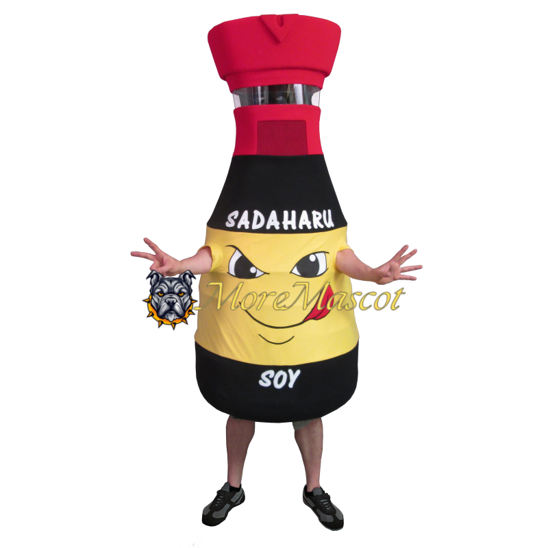 Soy Sauce Mascot Costume