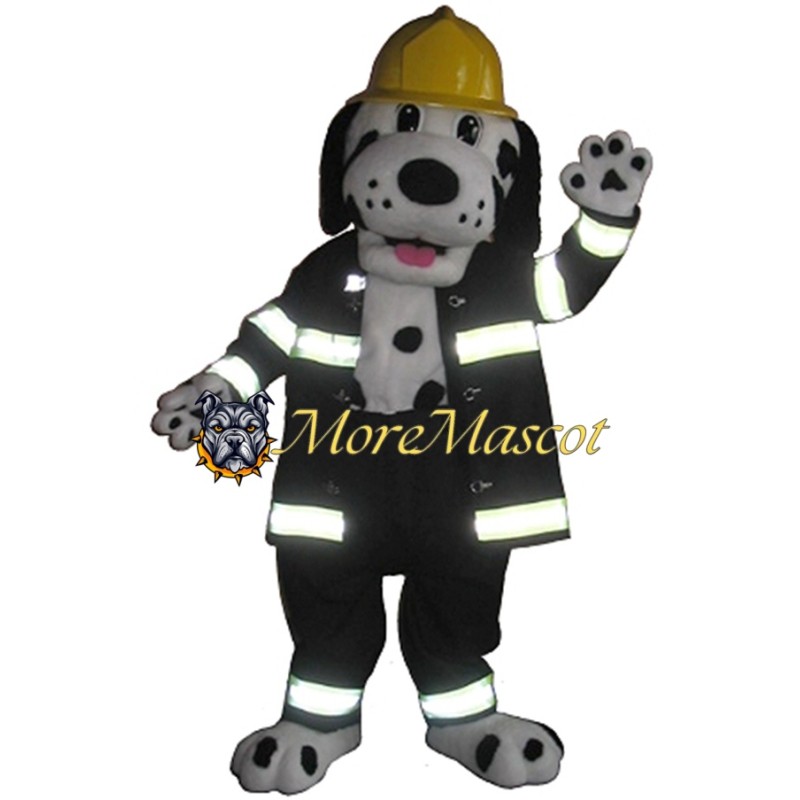 Fire Fighting Dalmatian Mascot Costume