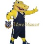 Sport Yellow Crocodile Mascot Costume