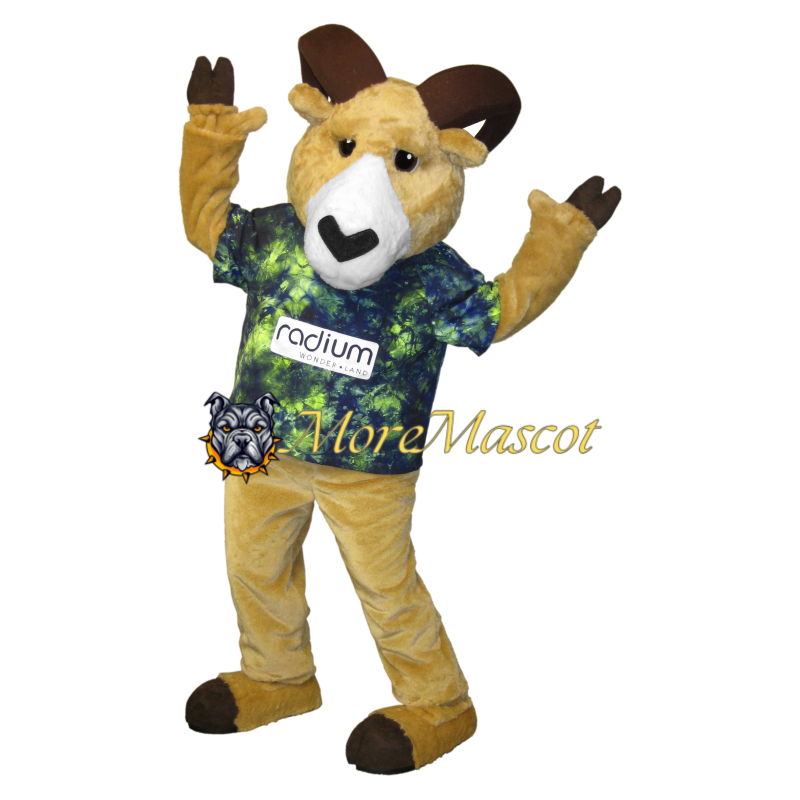 Adult Soft Ram Mascot Costume
