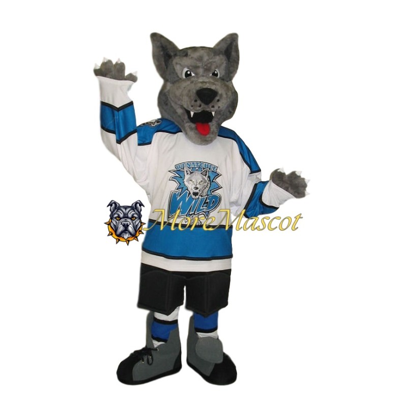 Sports Wolf Mascot Costume