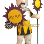 Sun God Mascot Costume