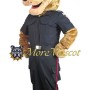 Cool Police Dog Mascot Costume