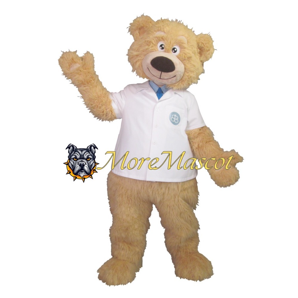 Plush Teddy Bear Mascot Costume