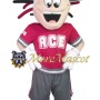 Rock Sport Boy Mascot Costume
