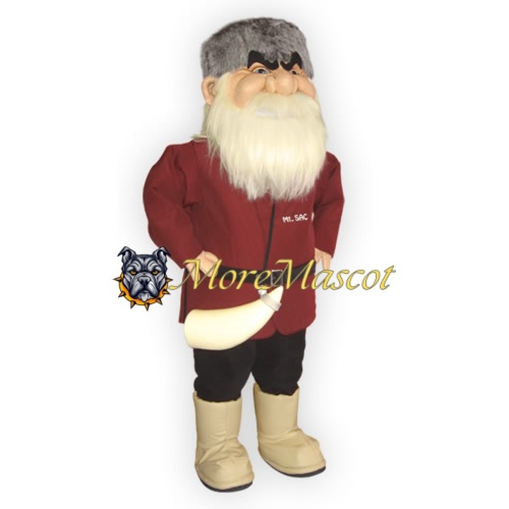 Old Highlander Mascot Costume
