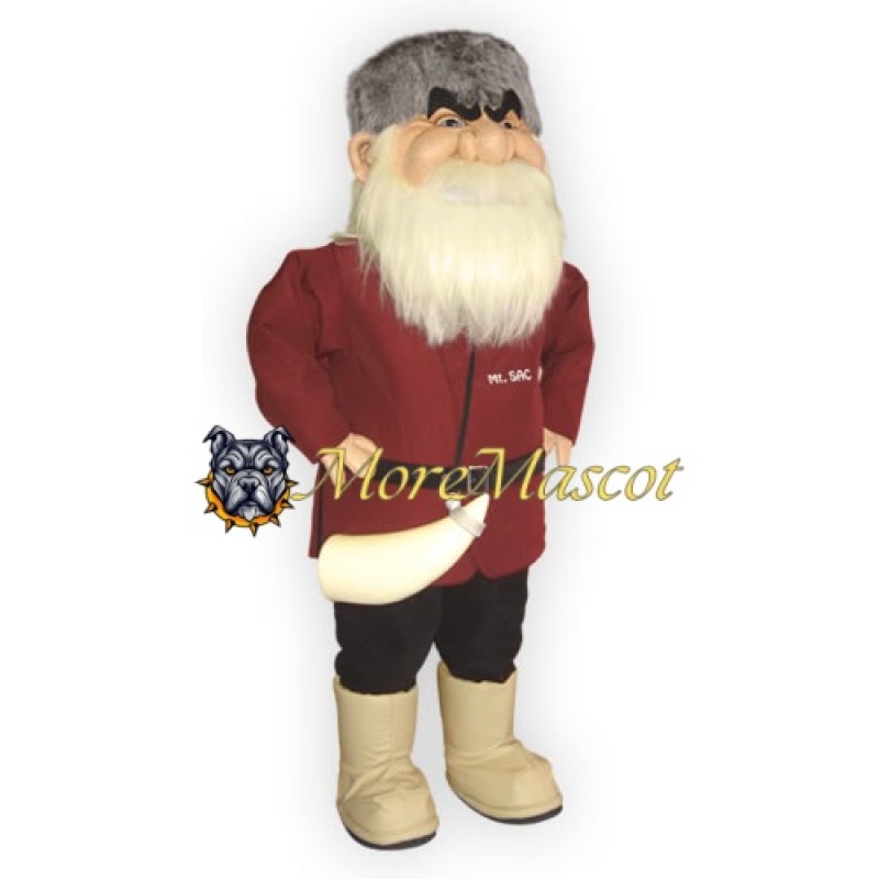 Old Highlander Mascot Costume