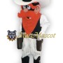 White Cowboy Mascot Costume