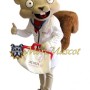 Doctor Squirrel Mascot Costume