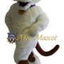 White Puppy Mascot Costume