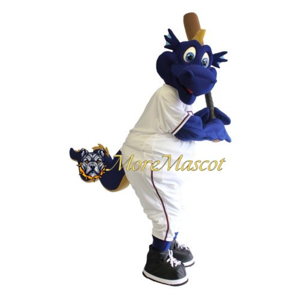 Baseball Purple Dragon Mascot Costume