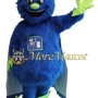 Happy Blue Monster Mascot Costume