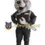 Repair Greyhound Mascot Costume