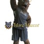 College Brown Buffalo Mascot Costume