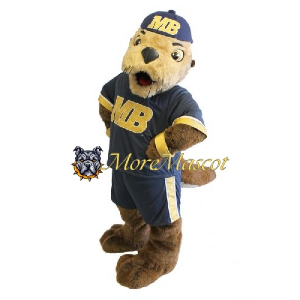 Sport Otter Mascot Costume