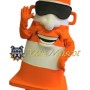 Cool Traffic Cone Mascot Costume