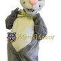 Gray Bunny Mascot Costume