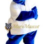 Lightweight Blue Dragon Mascot Costume