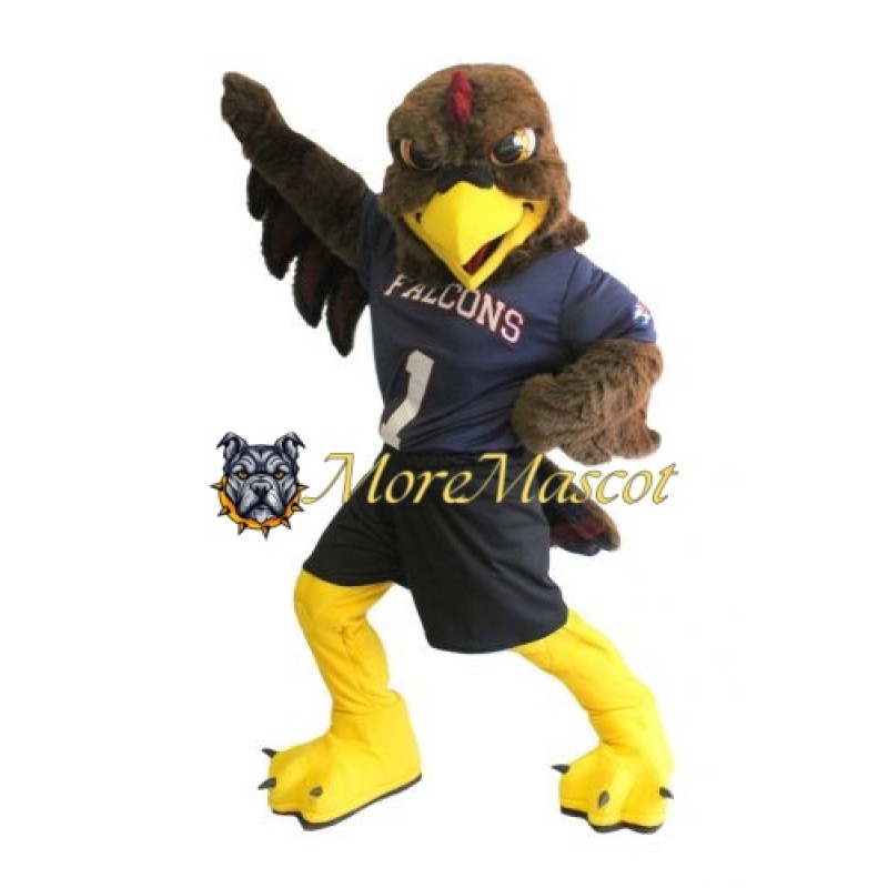 Sports Falcon Mascot Costume
