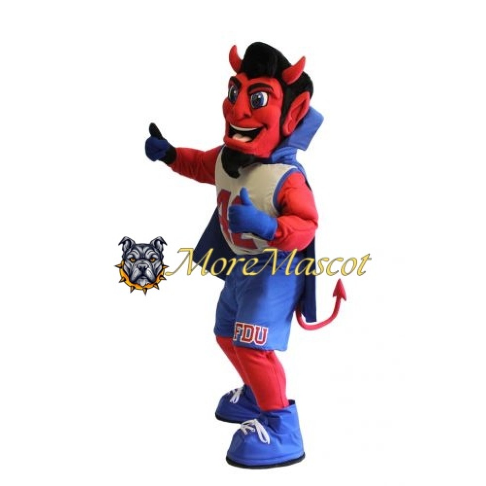 University Red Devil Mascot Costume