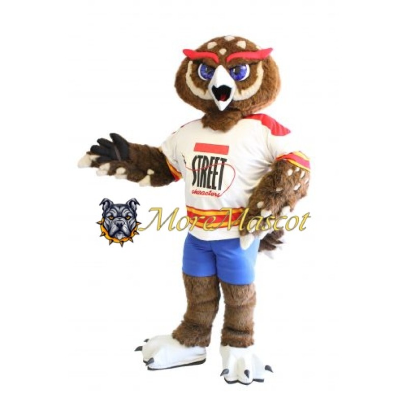 Power Owl Mascot Costume