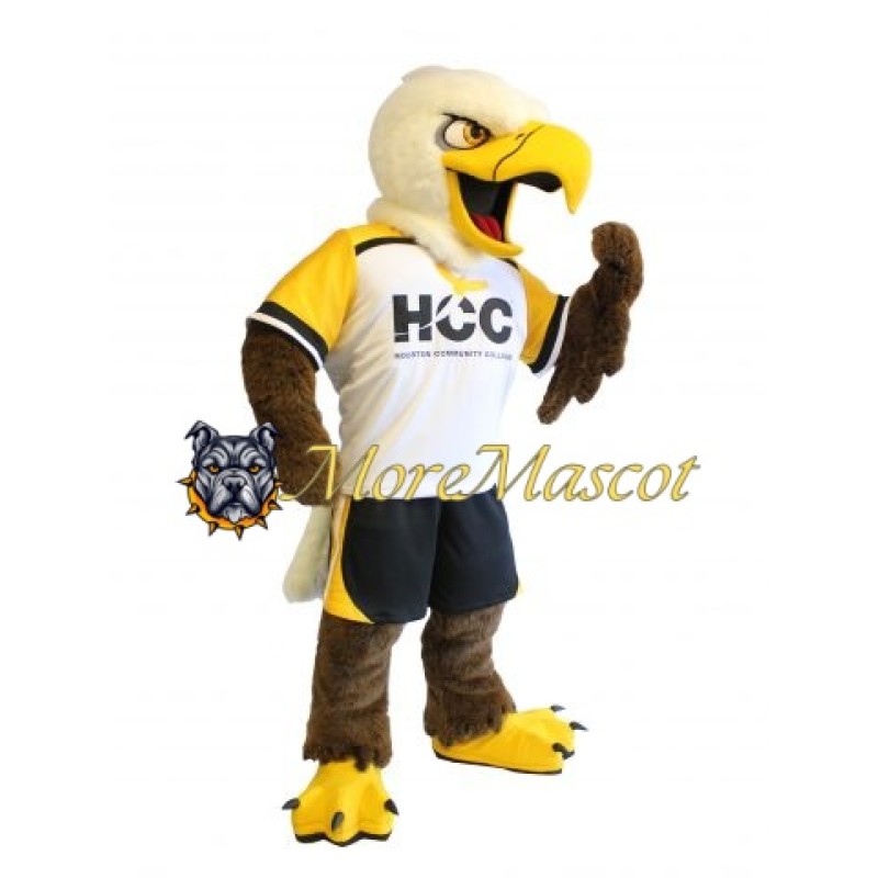 Fierce College Hawk Mascot Costume