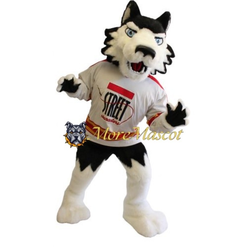 Adult Sports Wolf Mascot Costume