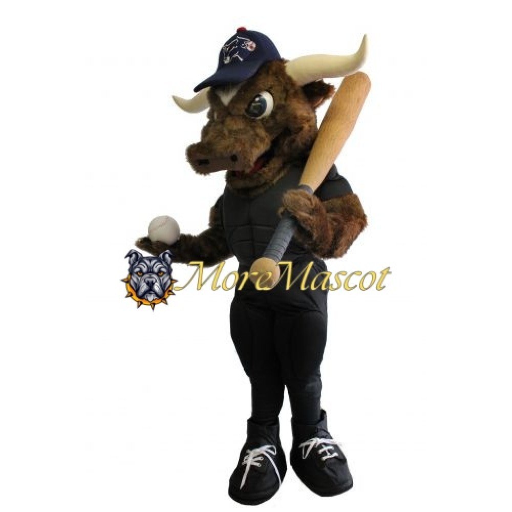 Baseball Bull Mascot Costume