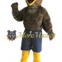Muscle Falcon Mascot Costume