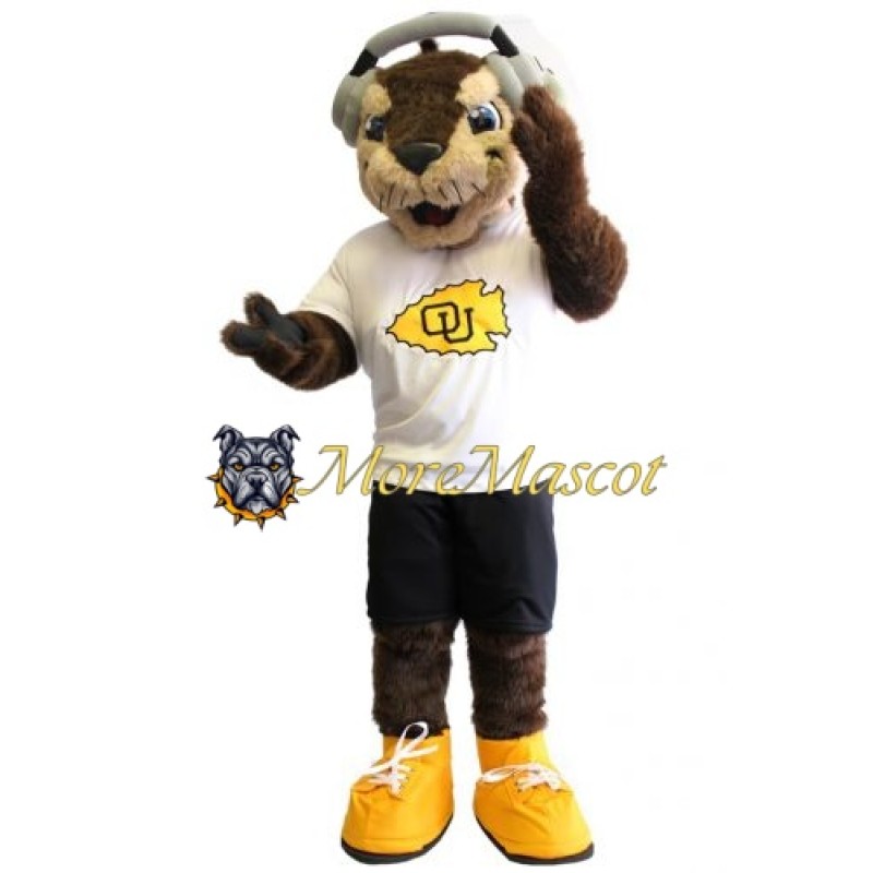 University Squirrel Mascot Costume