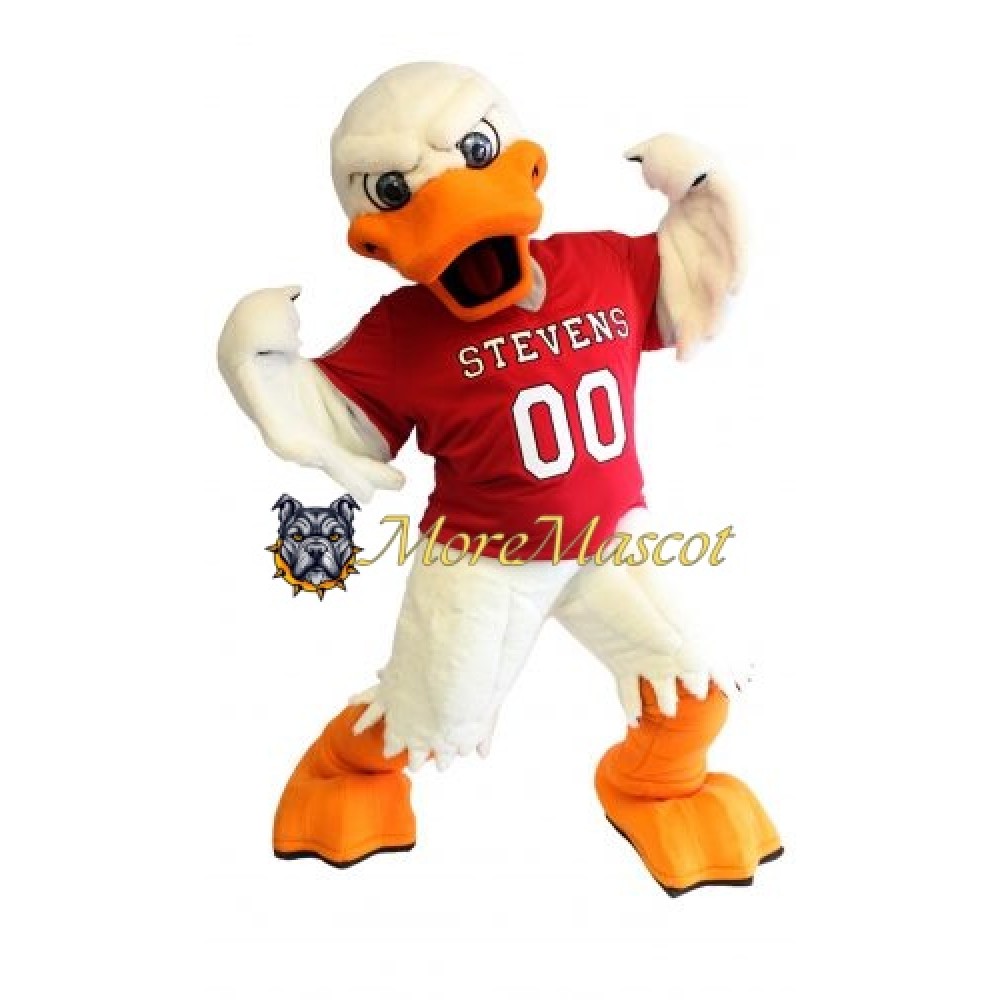 Sport White Duck Mascot Costume