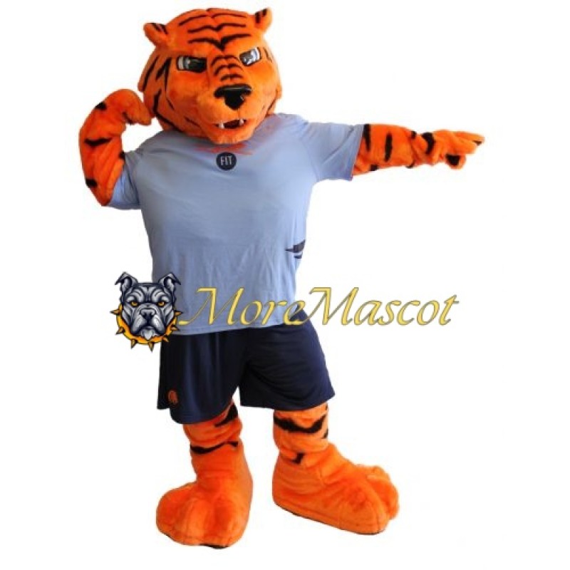Soft Sport Tiger Mascot Costume