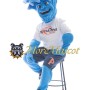 University Muscle Wave Mascot Costume