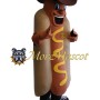 Cartoon Hot Dog Mascot Costume