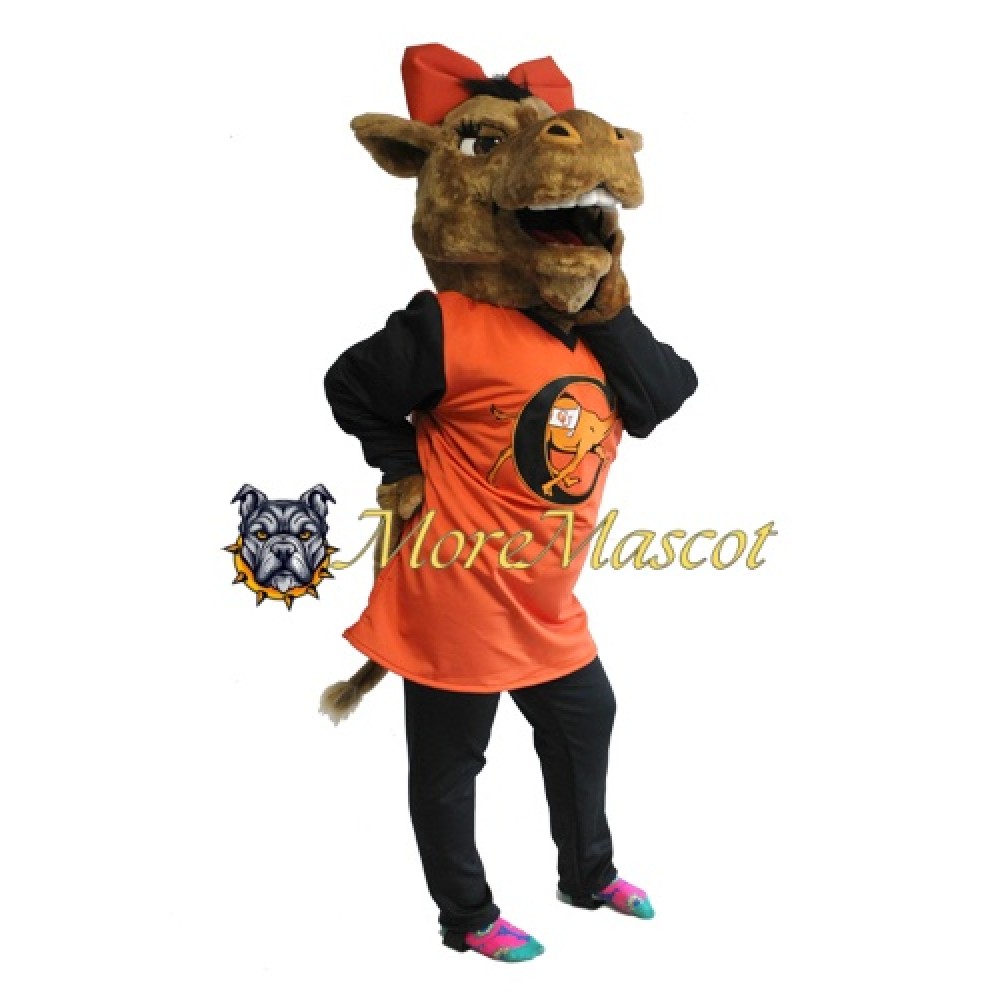 Female Horse Mascot Costume