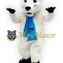 White Panther Mascot Costume