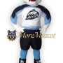Power White Bear Mascot Costume