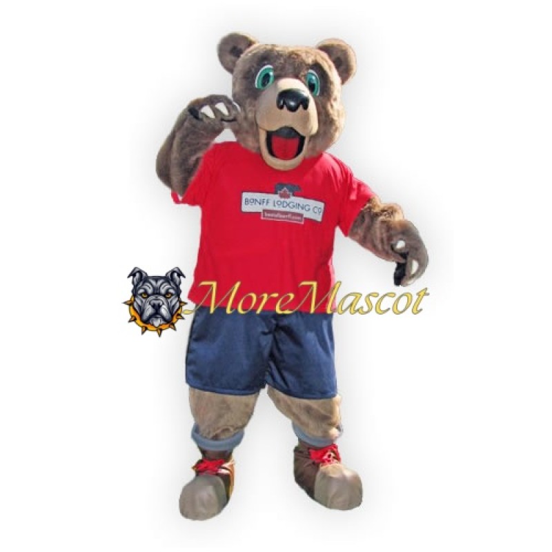 Cute Adult Bear Mascot Costume