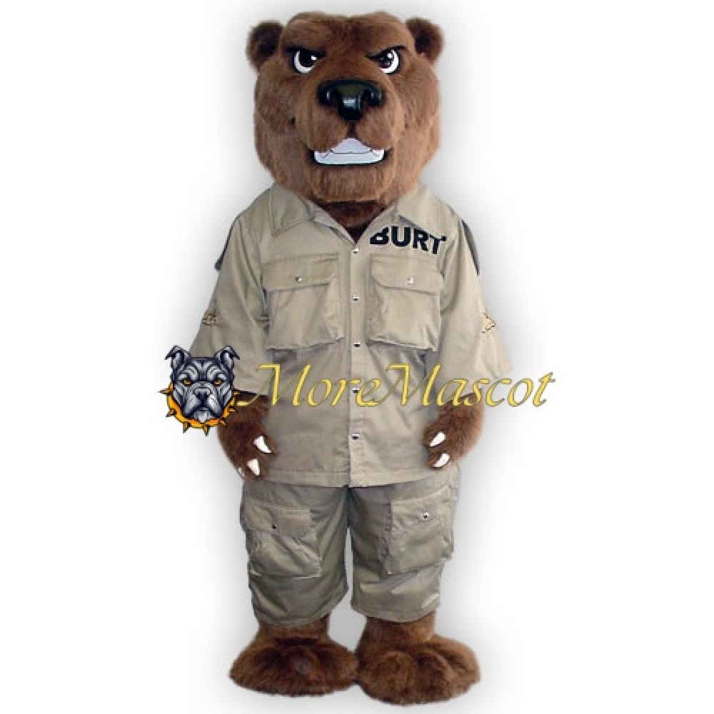 Adventure Bear Mascot Costume
