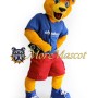 Orange Bear Mascot Costume
