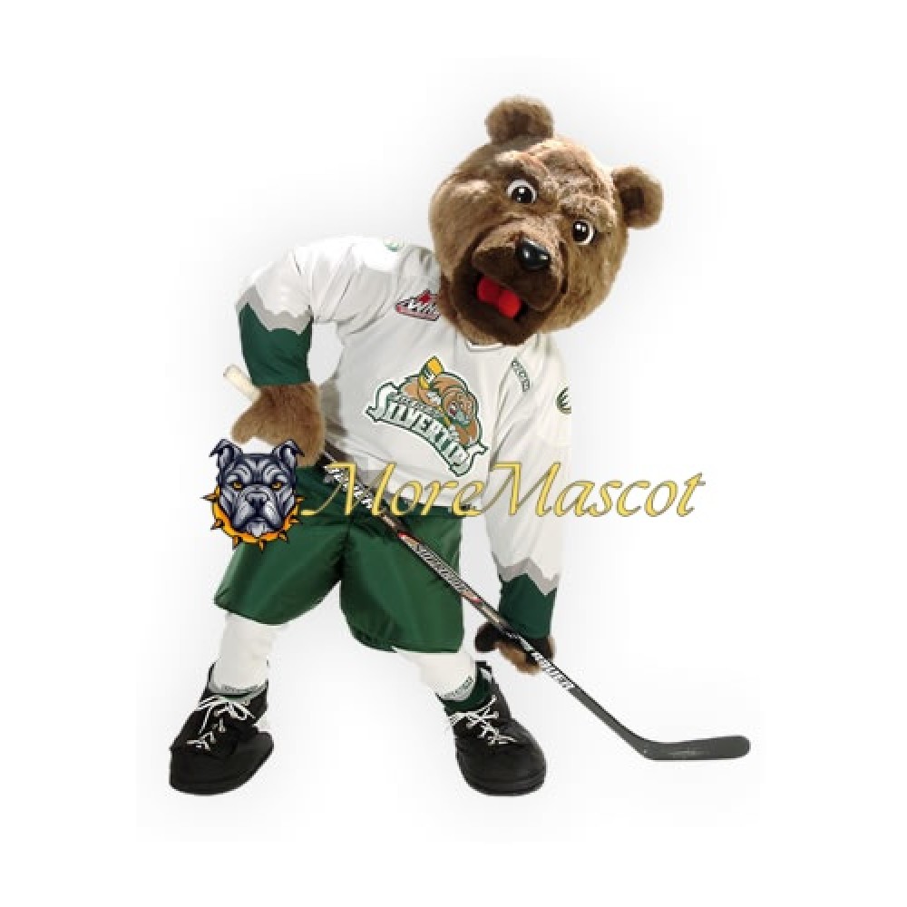 Golf Bear Mascot Costume