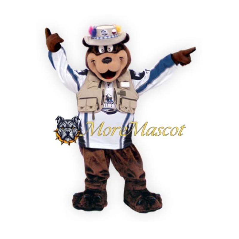 Interesting Bear Mascot Costume