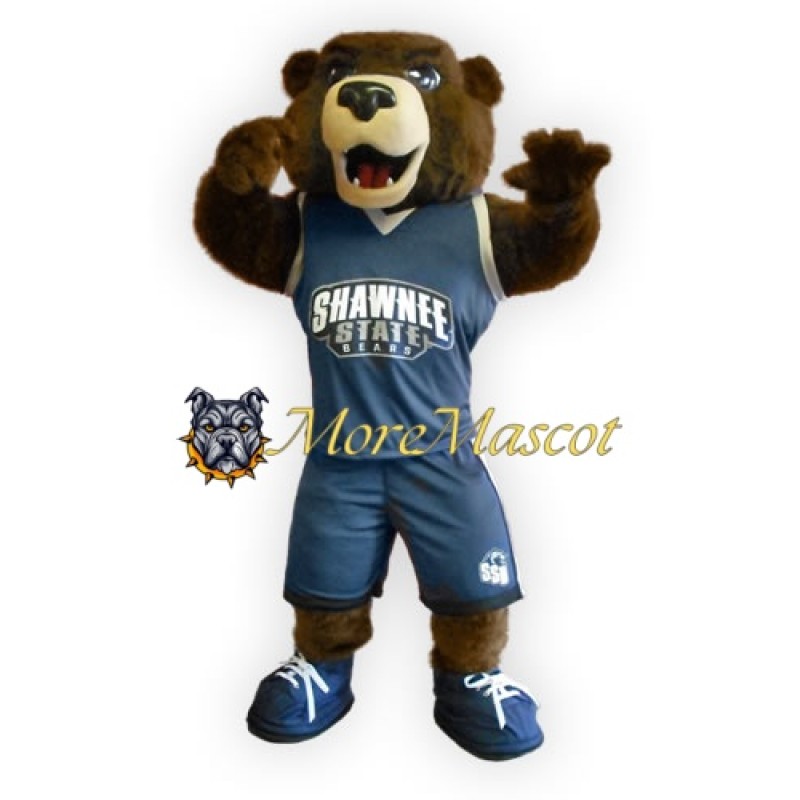 University Power Bear Mascot Costume