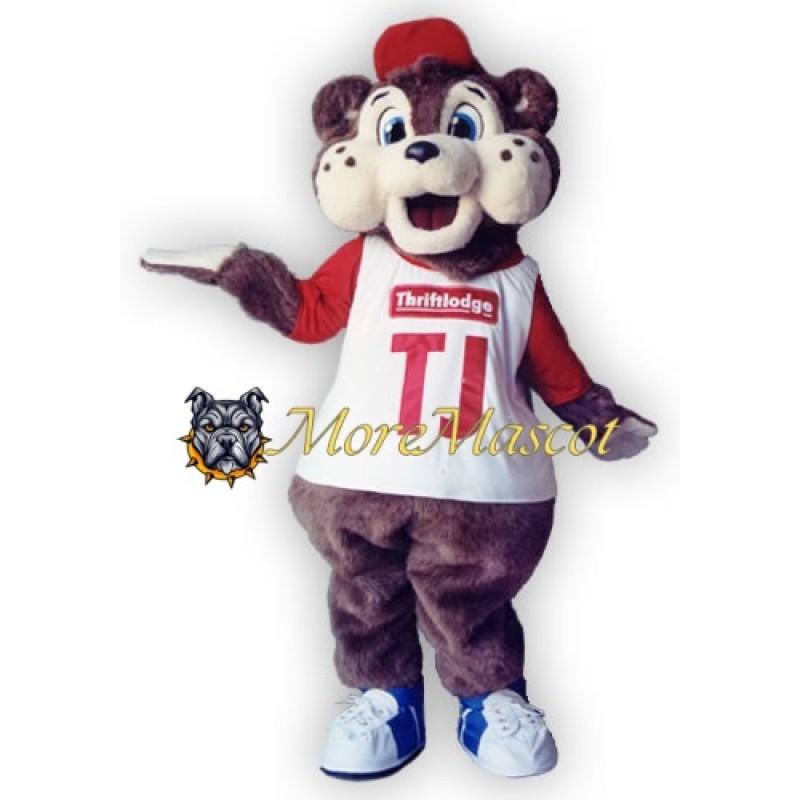 Friendly Cute Squirrel Mascot Costume