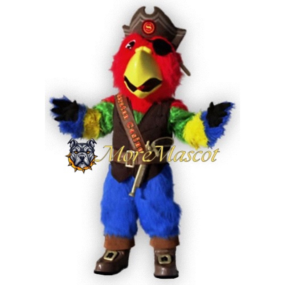 Robber Parrot Mascot Costume